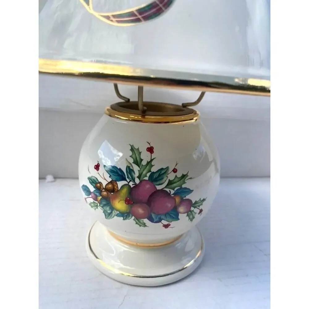 Lenox Holiday Tea Ligh Candle Holder Christmas lamp